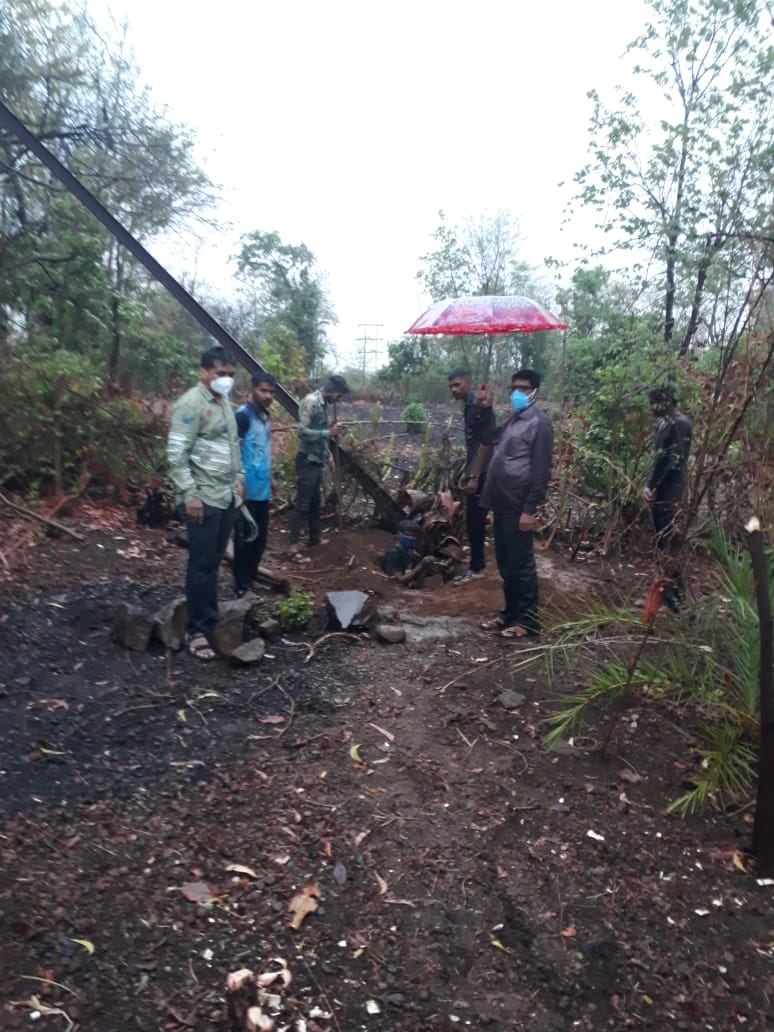 Power restoration work after Tautkae cyclone.