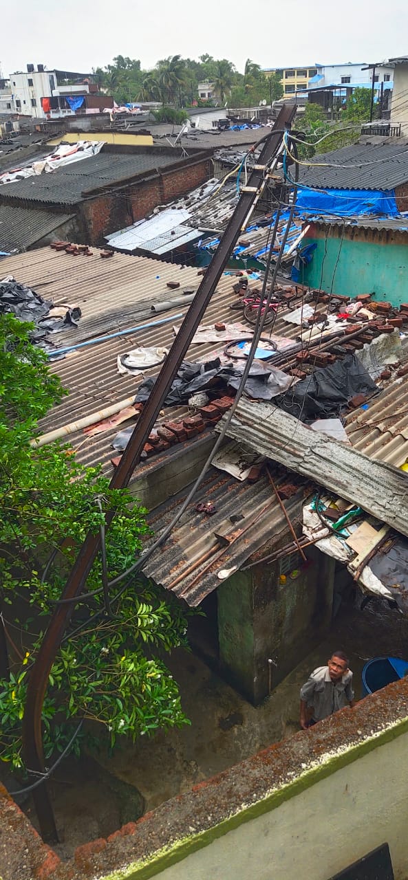 Power restoration work after Tautkae cyclone.